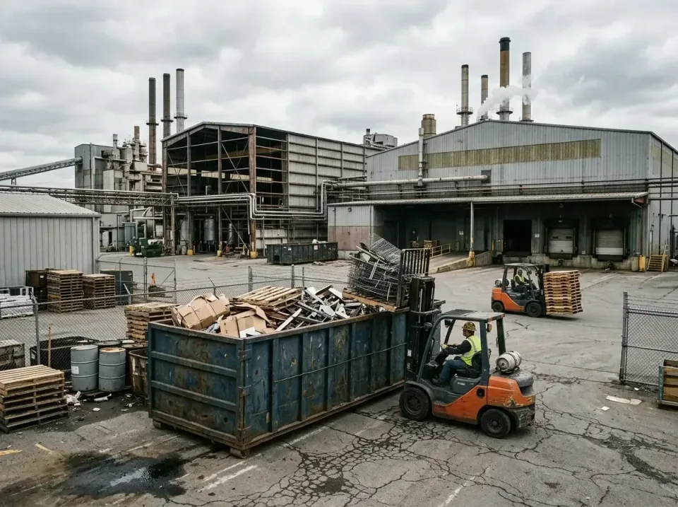 industrial-factory-scrap-conta-003 — frequently asked questions, Cheap Roll-off Dumpster Rentals in Bethany, OR